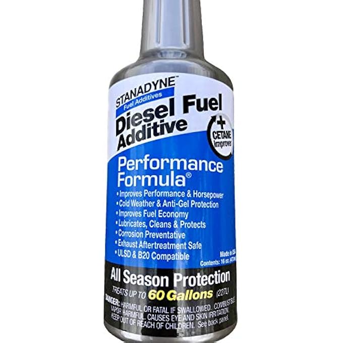 Stanadyne PERFORMANCE FORMULA DIESEL FUEL ADDITIVE - PACK OF 4 PINT BOTTLES - PART # 38565 - Image 3
